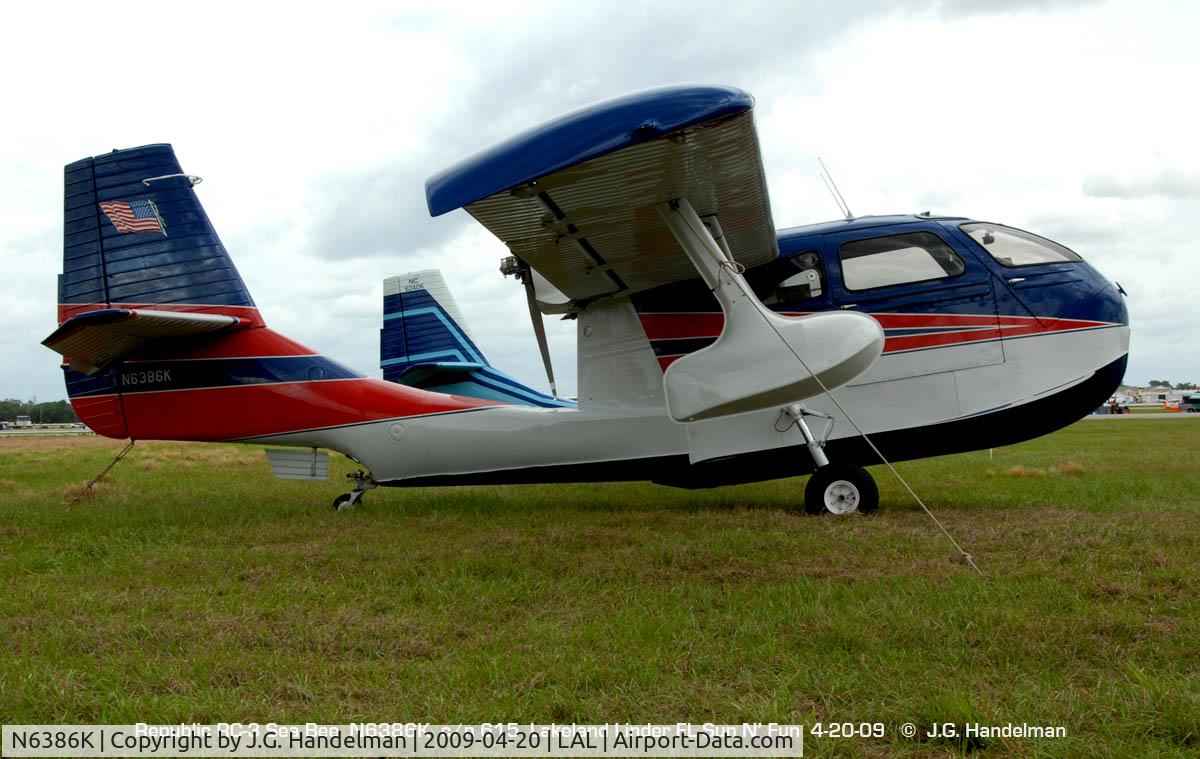 N6386K, 1947 Republic RC-3 Seabee C/N 615, Starb View of Sea Bee 6386K