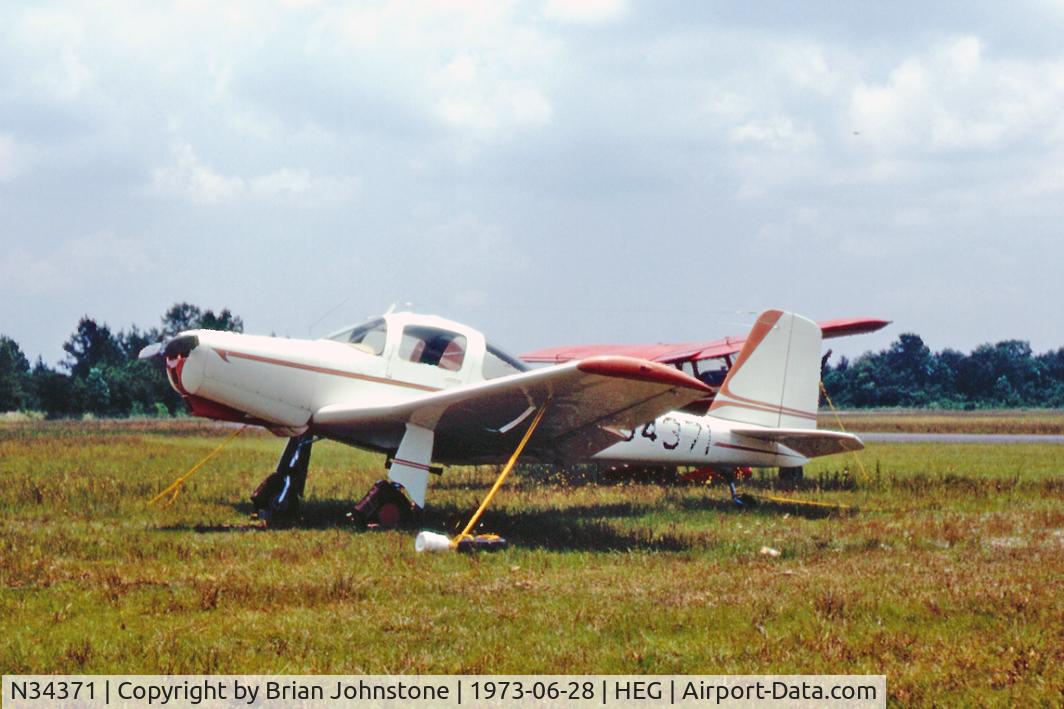 N34371, 1952 Meyers MAC-145 C/N 214, Meyers MAC-145