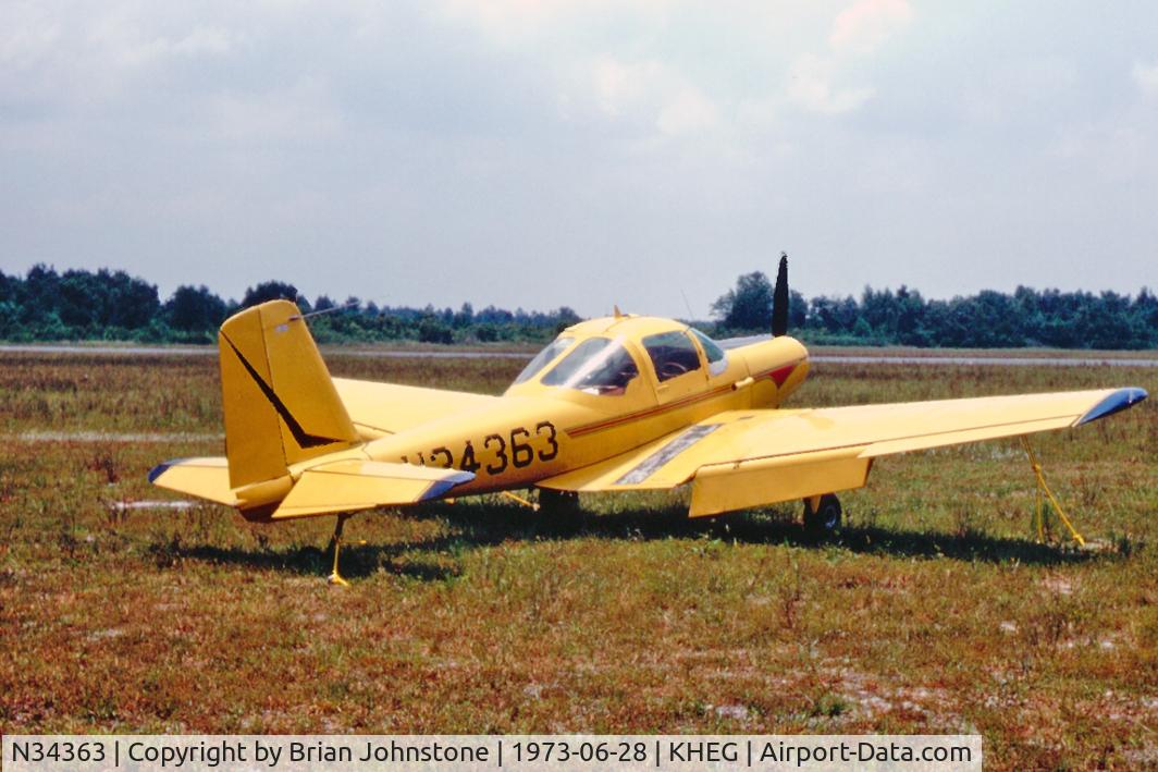 N34363, Meyers MAC-145 C/N 206, Meyers MAC-145