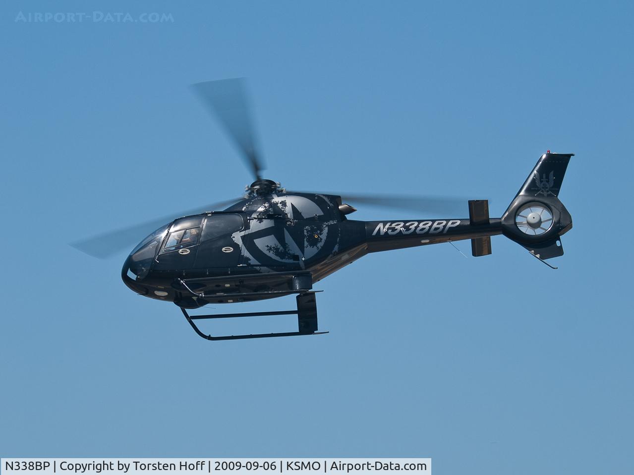 N338BP, 1999 Eurocopter EC-120B C/N 1066, N338BP arriving on RWY 21