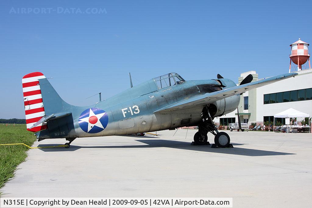 N315E, 1952 General Motors (Grumman) FM-2 Wildcat C/N Not found N315E (USN47030), Grumman FM-2 Wildcat N315E on display at the Military Aviation Museum in Virginia Beach, VA.