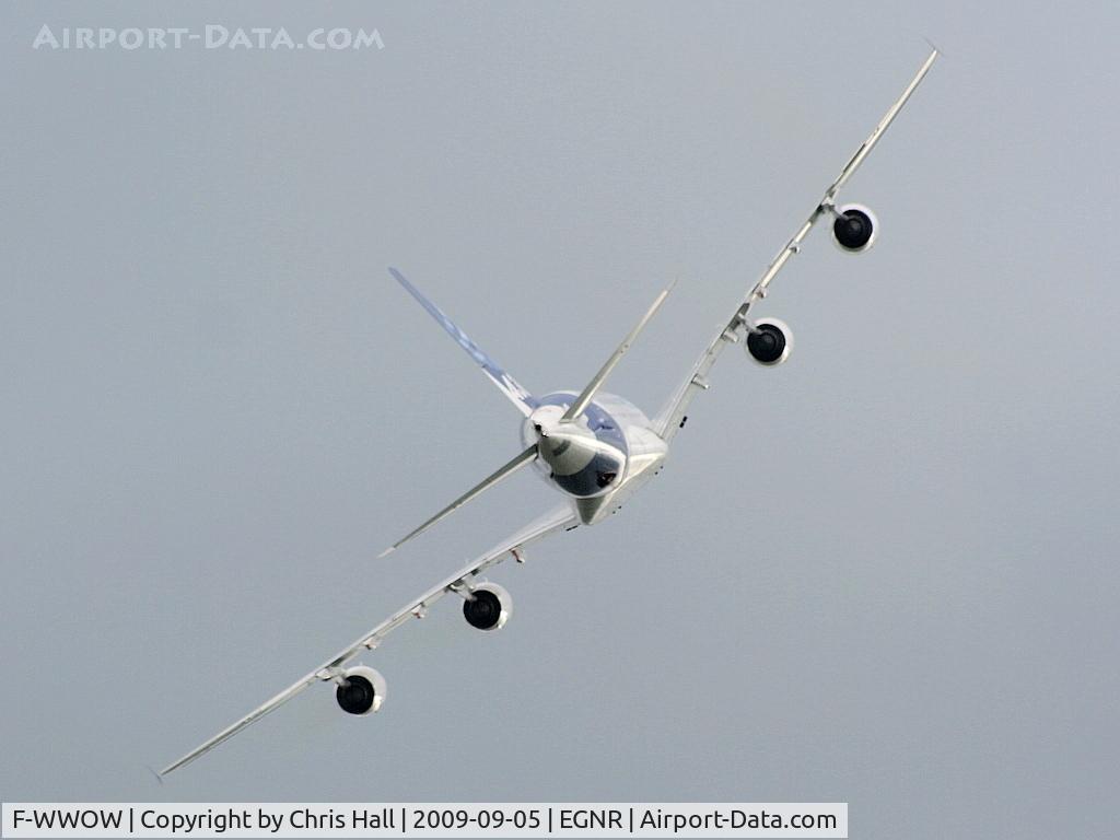 F-WWOW, 2005 Airbus A380-841 C/N 001, Displaying at the Airbus families day