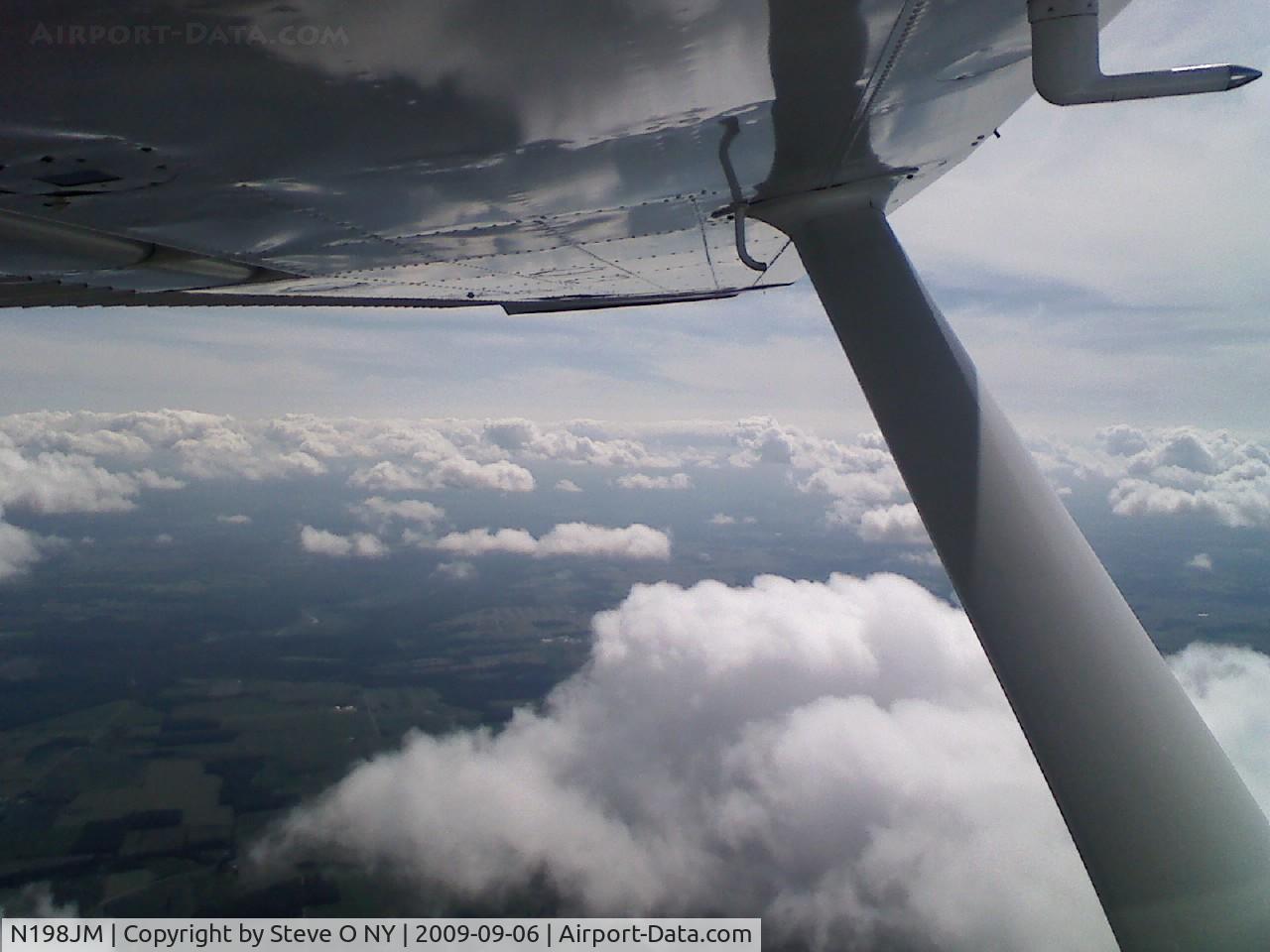 N198JM, 1973 Cessna 182P Skylane C/N 18262235, flying from DSV to GVQ