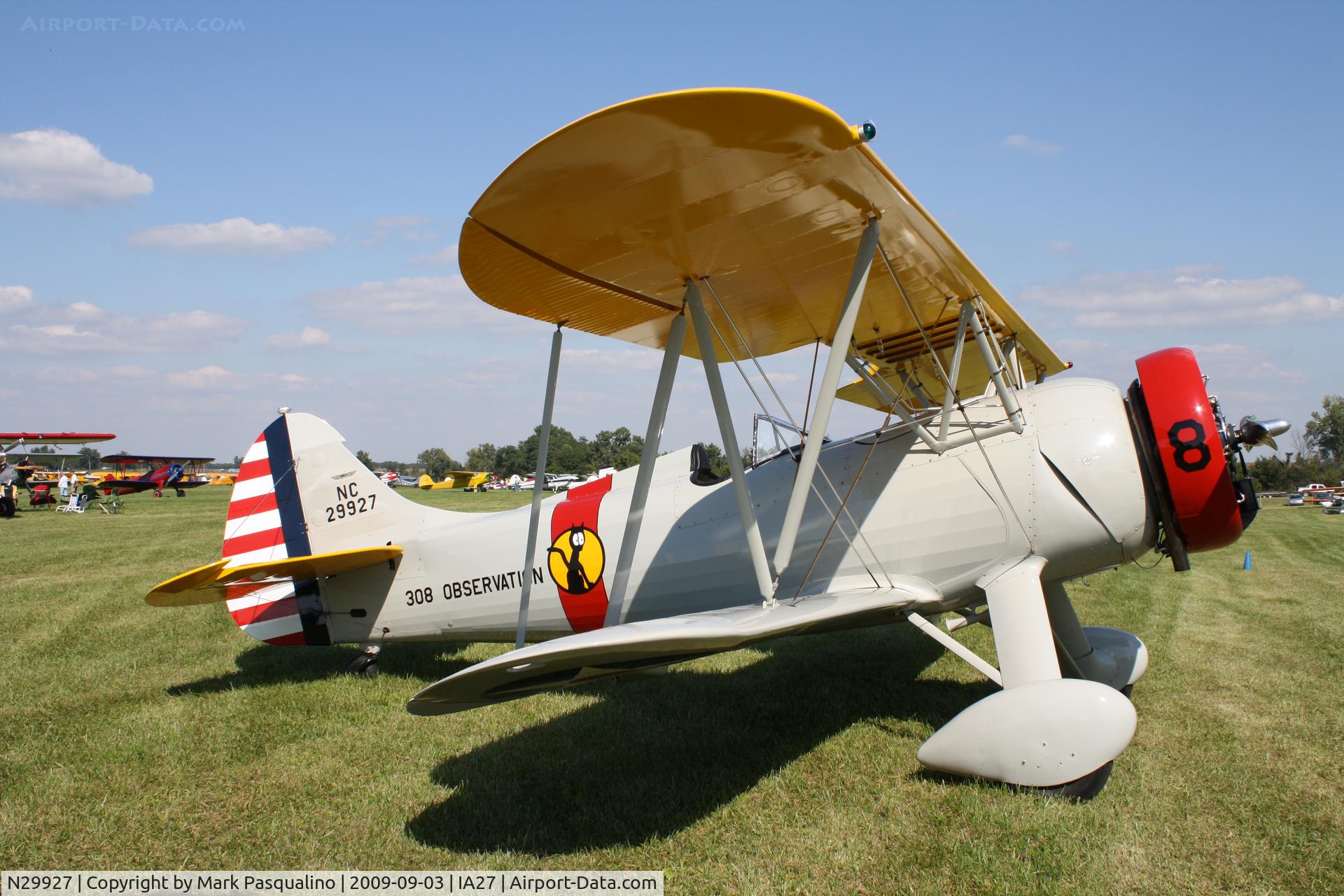 N29927, 1940 Waco UPF-7 C/N 5424, Waco UPF-7