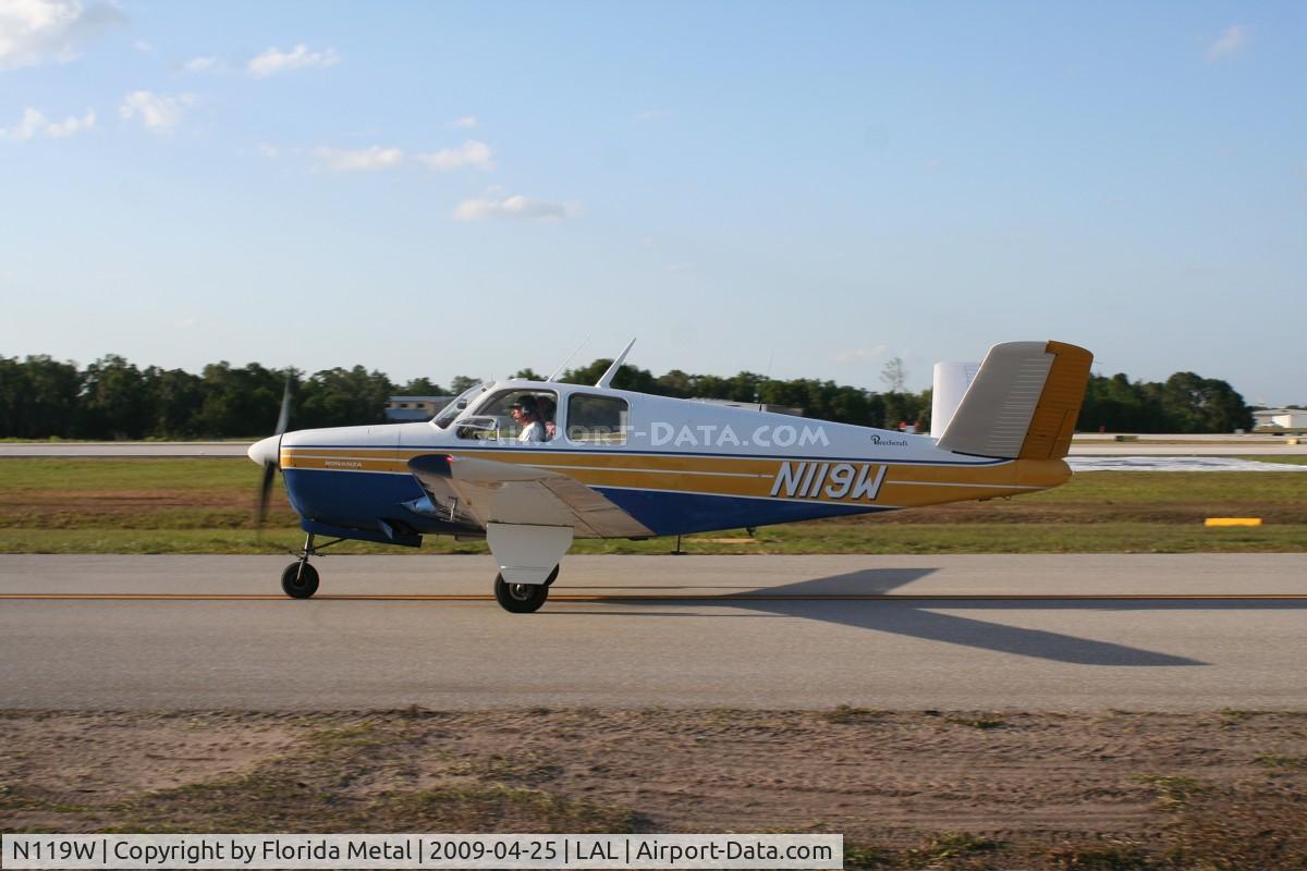 N119W, 1953 Beech D35 C/N D-3518, Beech D35