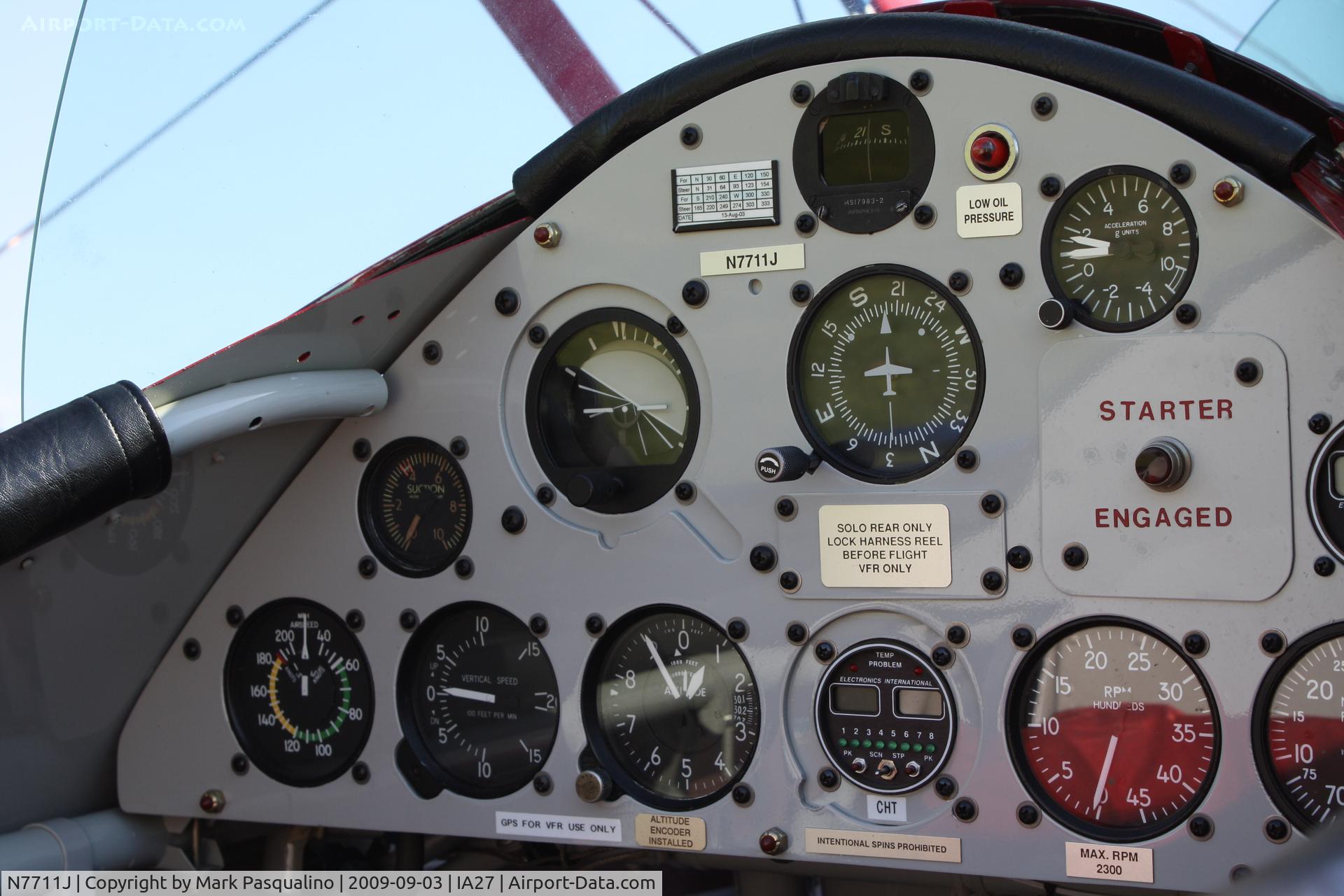 N7711J, 1942 Boeing A75N1(PT17) C/N 75-4022, Stearman