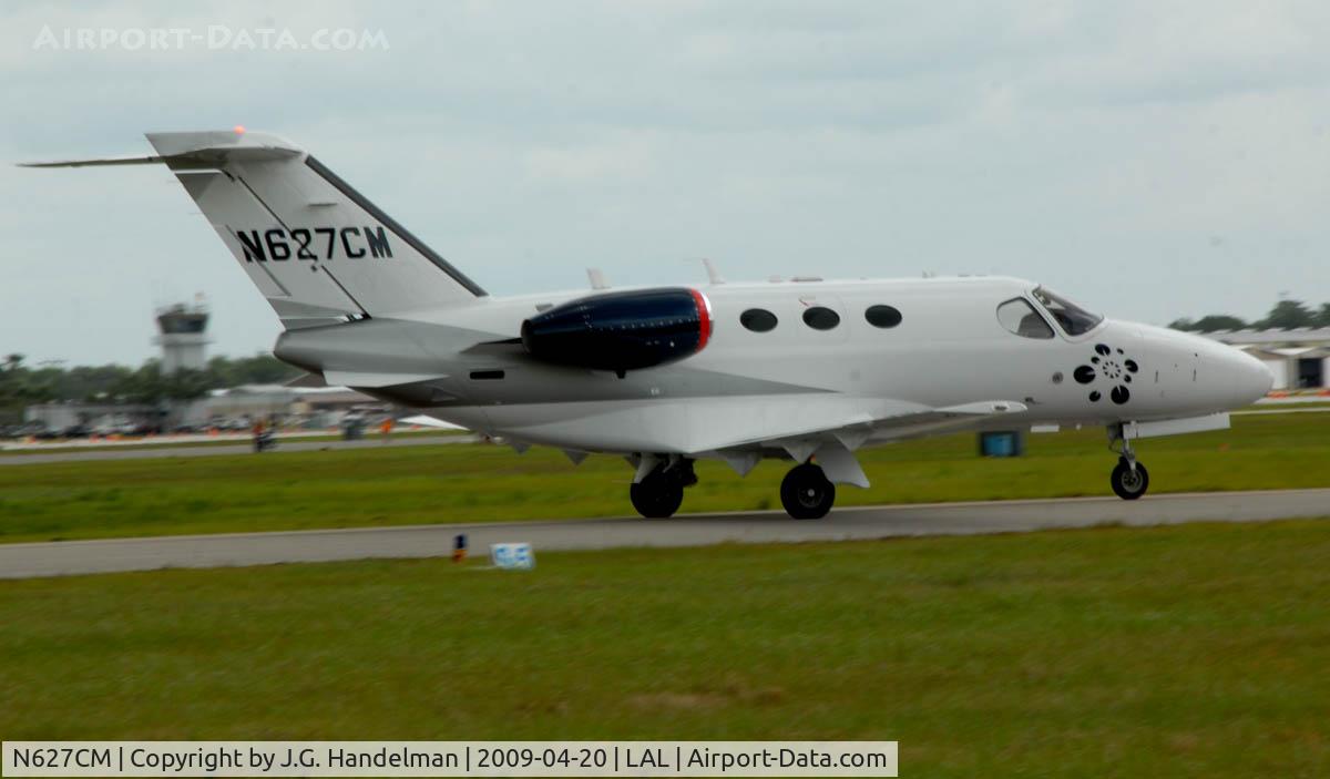 N627CM, 2008 Cessna 510 Citation Mustang Citation Mustang C/N 510-0127, taxiing at Sun N' Fun