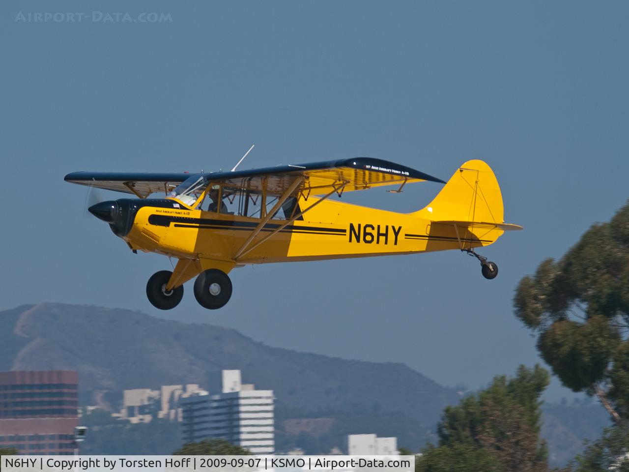 N6HY, 2000 Aviat A-1B Husky C/N 2056, N6HY departing from RWY 21
