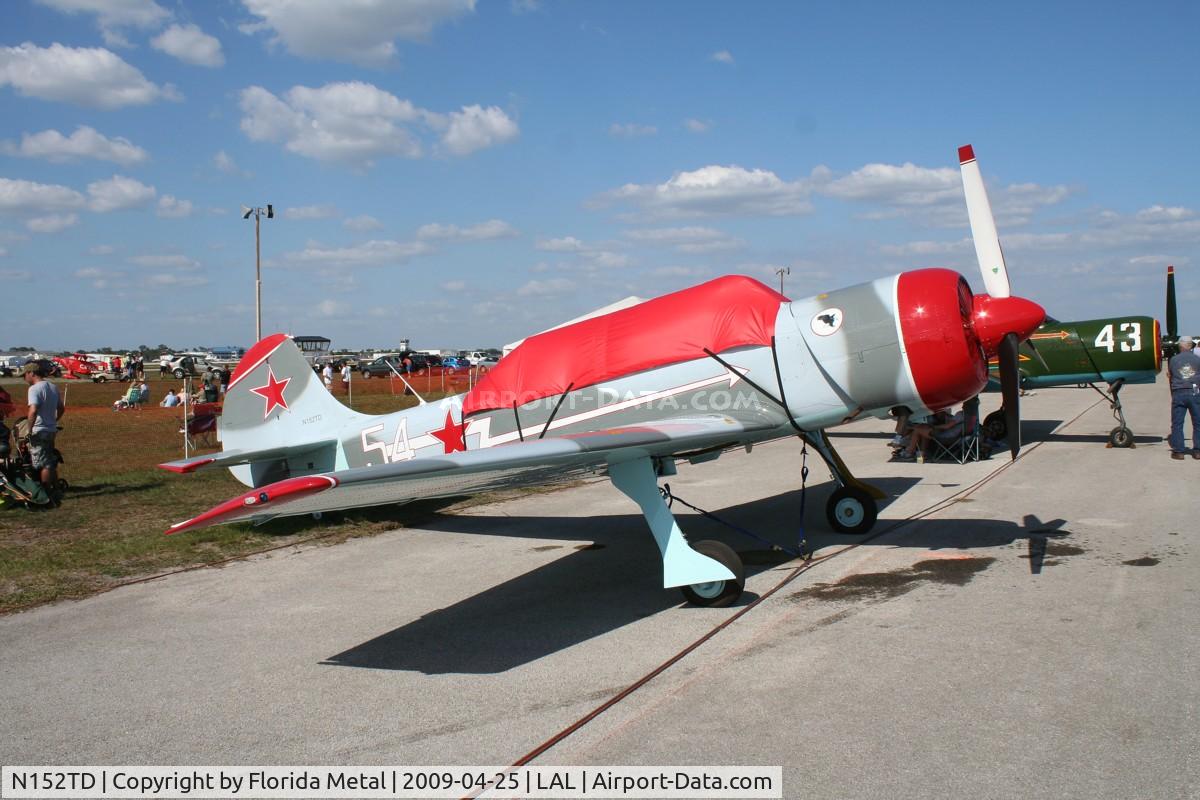 N152TD, 1984 Yakovlev (Aerostar) Yak-52TD C/N 844103, Yak 52TD