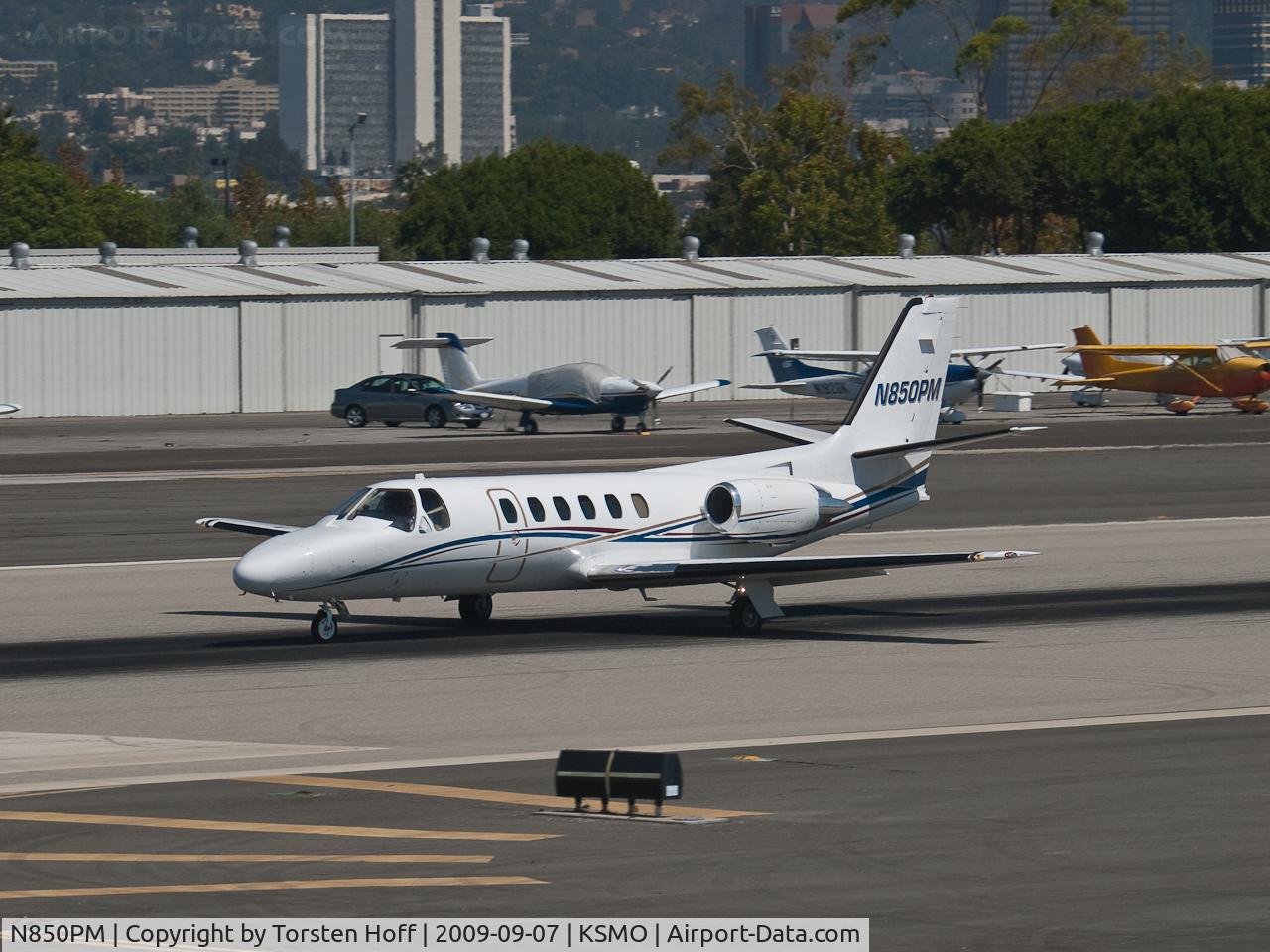 N850PM, 1981 Cessna 550 C/N 550-0210, N850PM departing from RWY 21