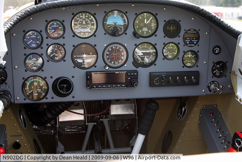 N902DG, Vans RV-8 C/N 80902, Cockpit panel of Vans RV-8 N902DG.