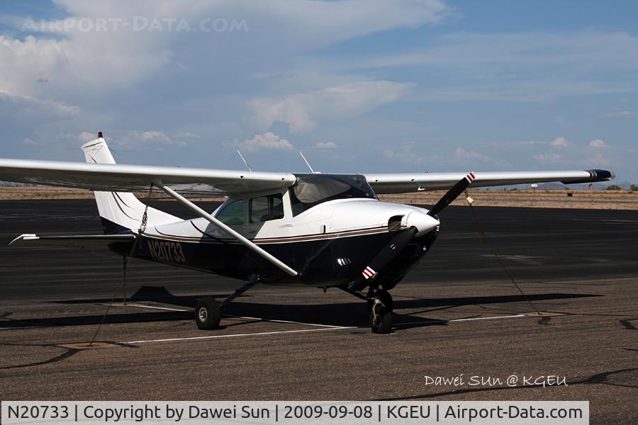 N20733, 1972 Cessna 182P Skylane C/N 18261163, KGEU