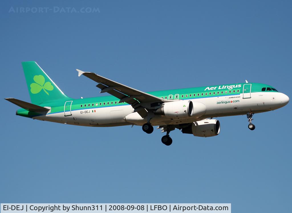 EI-DEJ, 2005 Airbus A320-214 C/N 2364, Landing rwy 14R