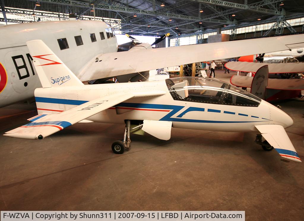 F-WZVA, Supaero Petit Canard C/N 1, Microjet 200 prototype preserved inside CAEA Museum