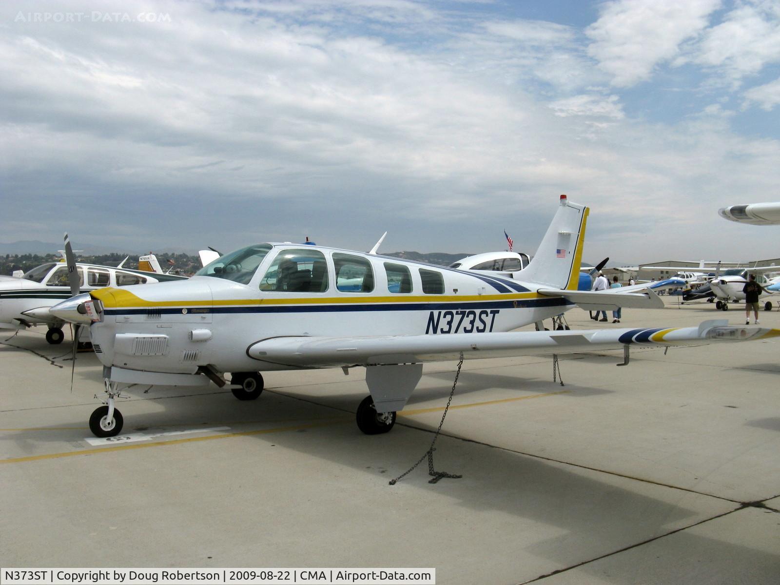 N373ST, 1982 Beech B36TC Bonanza C/N EA-308, 1982 Beech B36TC TURBO BONANZA, Continental TSIO-520-UB 300 Hp