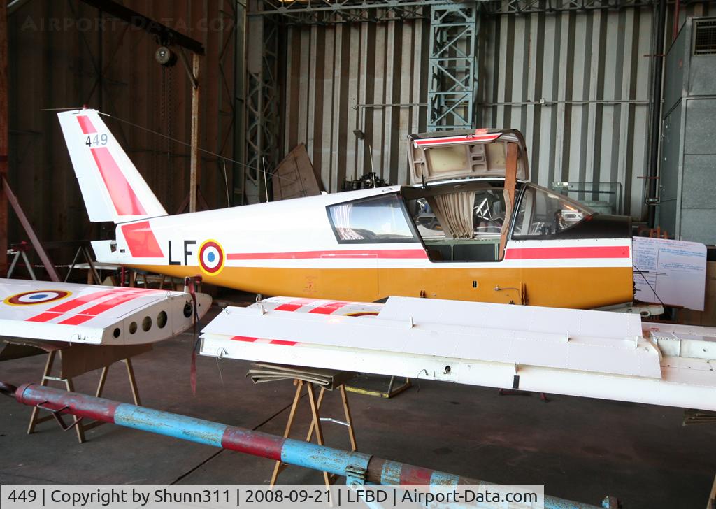 449, Wassmer (Cerva) CE-43 Guepard C/N 449, Robin CE-43 'Guepard' preserved inside CAEA Museum...