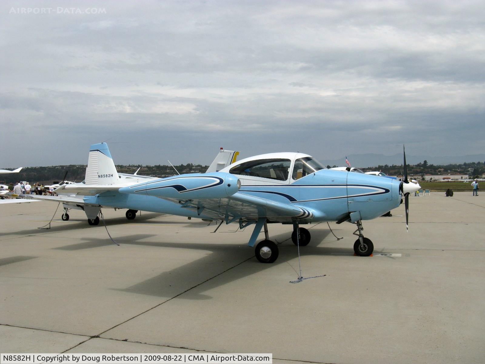 N8582H, 1947 North American Navion (NA-145) C/N NAV-4-557, 1947 North American NAVION, Continental E225, many mods