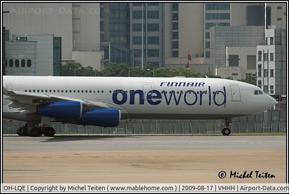 OH-LQE, 2008 Airbus A340-313E C/N 938, Finnair