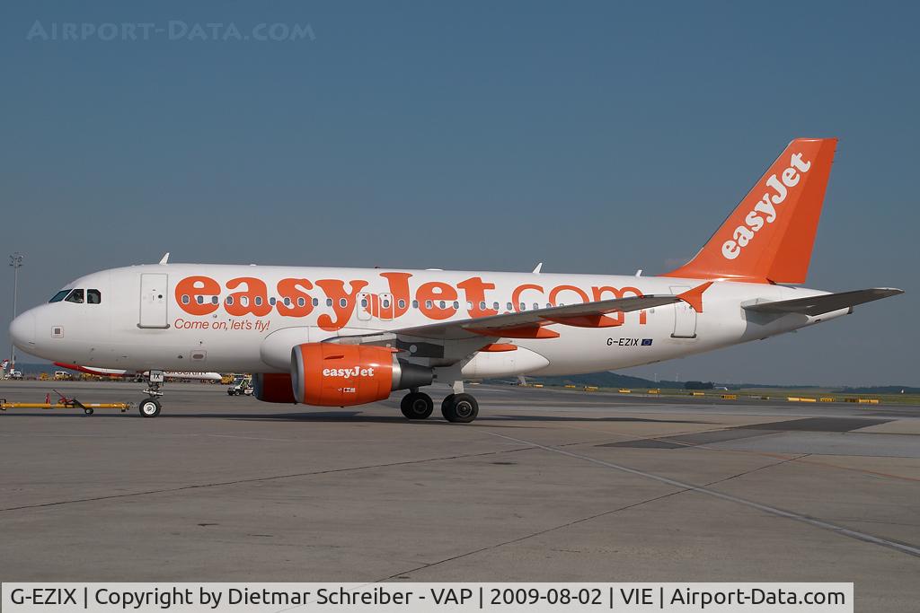 G-EZIX, 2005 Airbus A319-111 C/N 2605, Easyjet Airbus 319