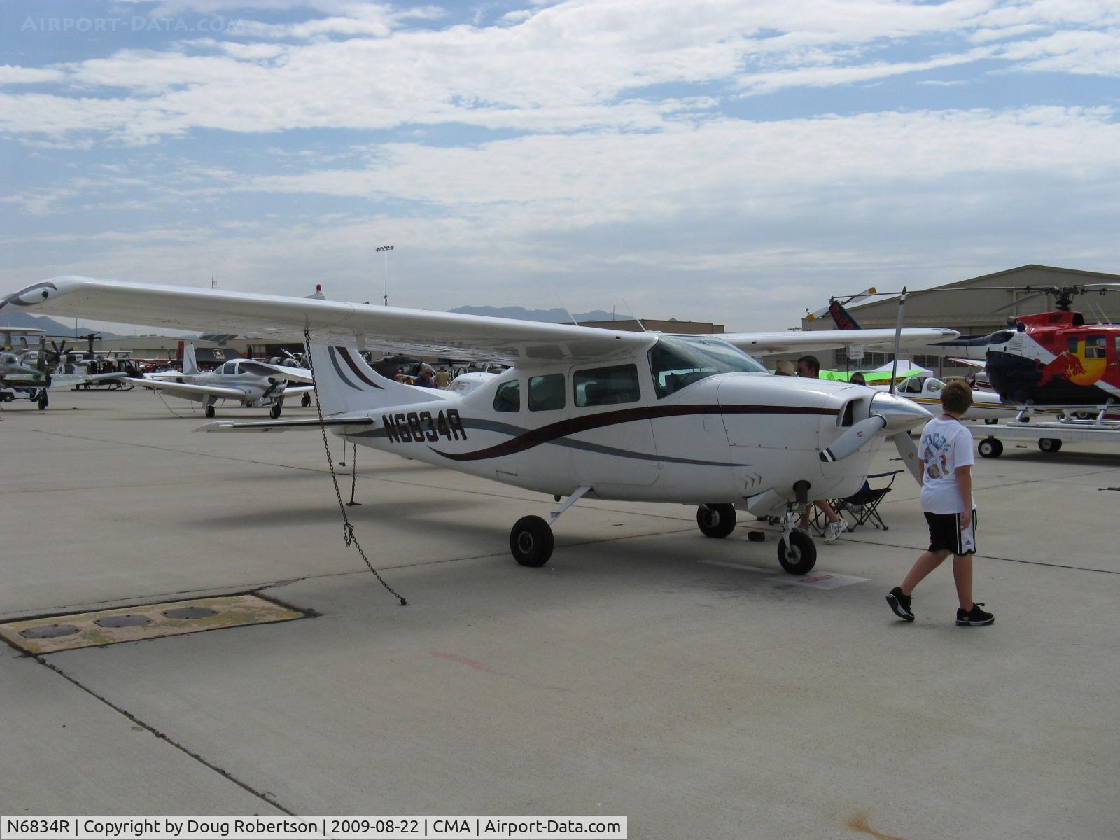 N6834R, 1966 Cessna T210G Turbo Centurion C/N T210-0234, 1966 Cessna T210G TURBO CENTURION, Continental TSIO-520-C 285 Hp