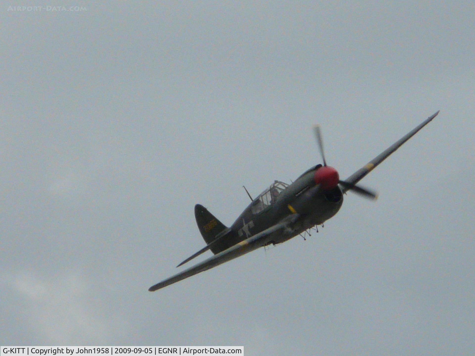 G-KITT, 1943 Curtiss P-40M Warhawk C/N 27490, Flying at CEG families day