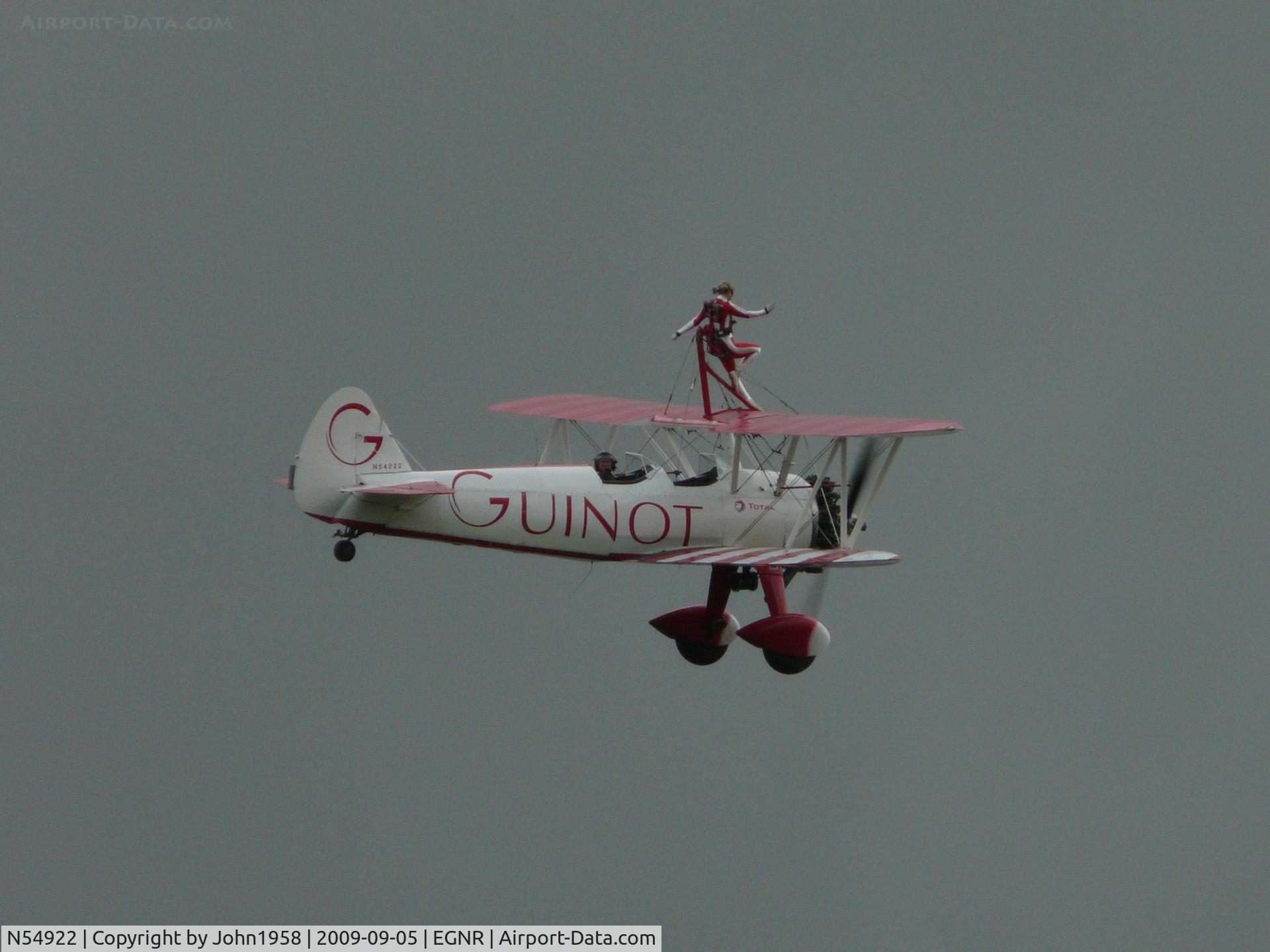 N54922, 1944 Boeing A75N1 (PT-17) C/N 75-3491, Flying at CEG families day
