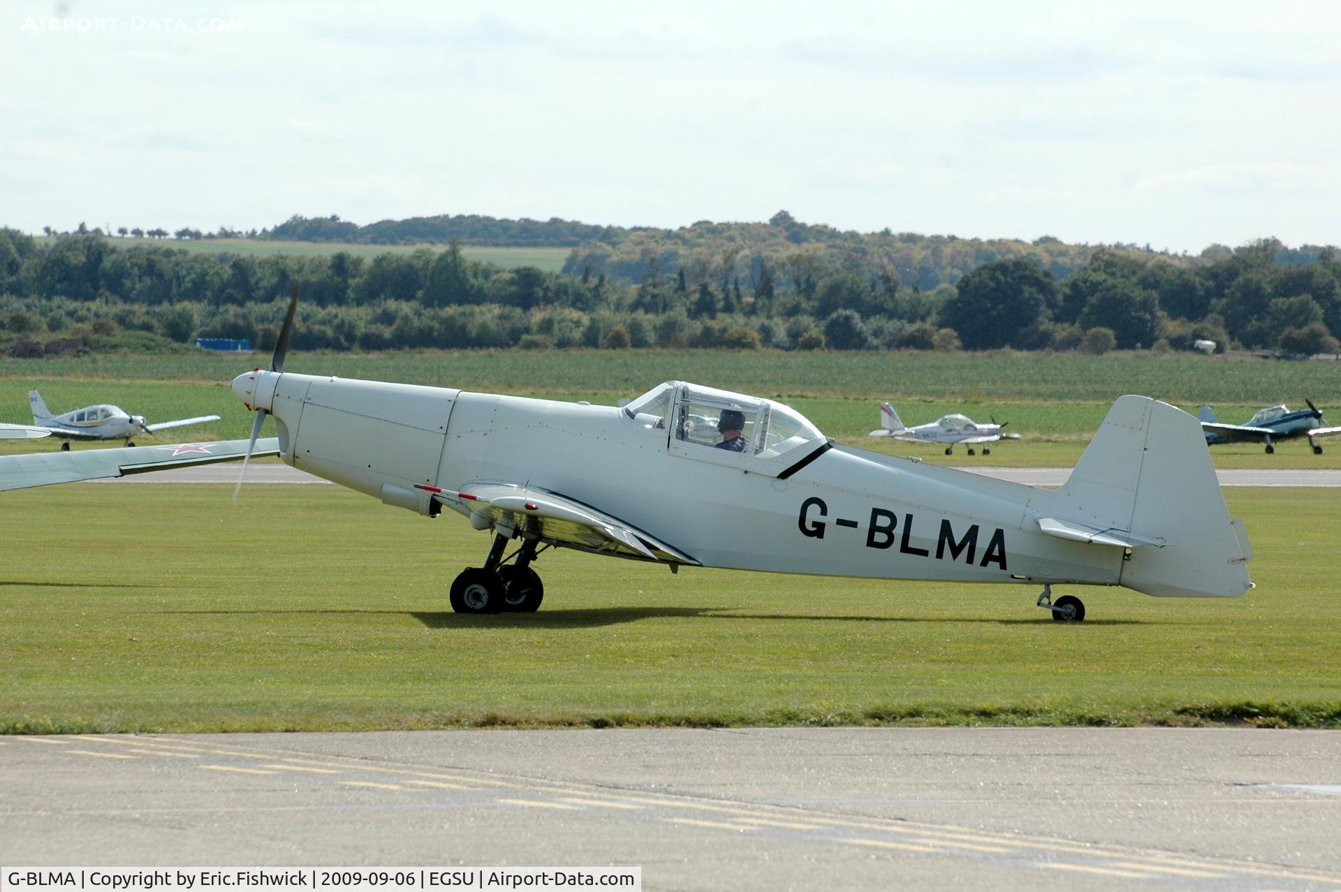 G-BLMA, 1967 Zlin Z-526 Trener Master C/N 922, 1. G-BLMA ZLIN Z.526 at Duxford Air Show Sept 09