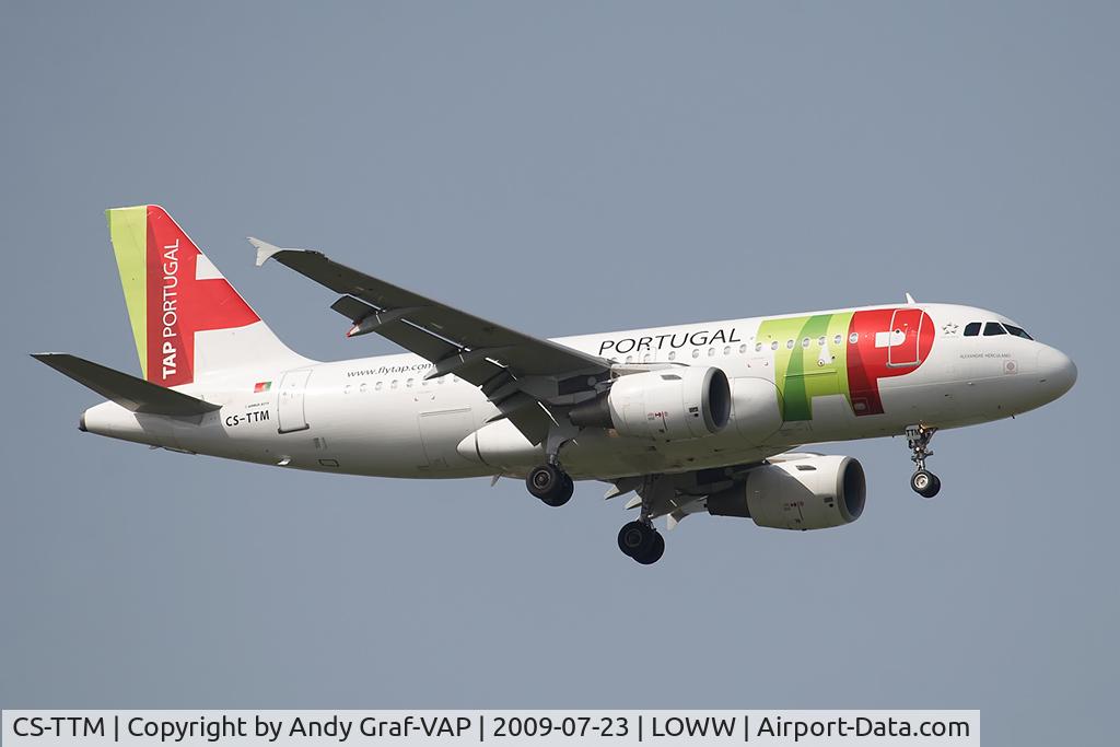 CS-TTM, 1999 Airbus A319-111 C/N 1106, TAP A319