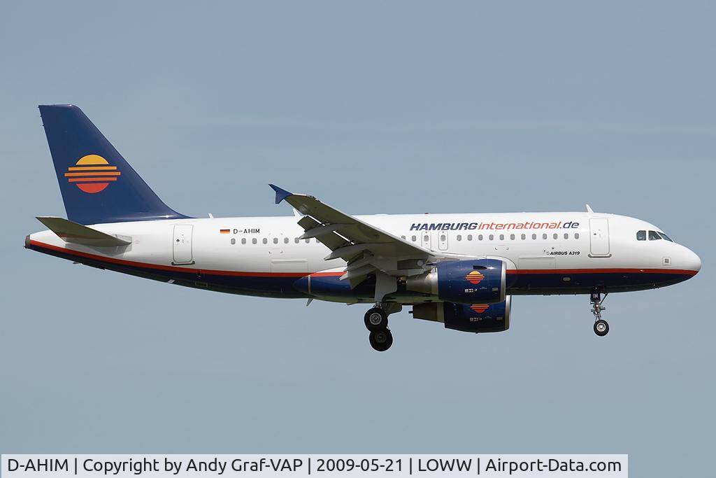 D-AHIM, 2009 Airbus A319-112 C/N 3818, Hamburg International A319
