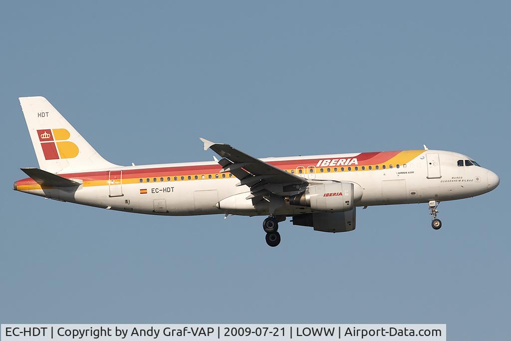 EC-HDT, 1999 Airbus A320-214 C/N 1119, Iberia A320