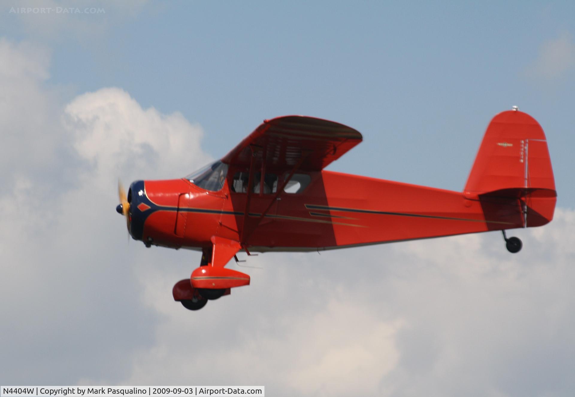 N4404W, Rearwin Cloudster 8135 C/N 828, Rearwin 8135