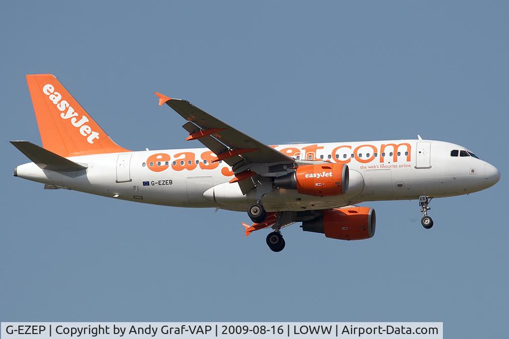 G-EZEP, 2004 Airbus A319-111 C/N 2251, Easyjet A319