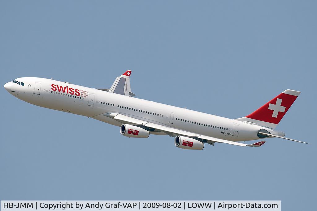 HB-JMM, 1996 Airbus A340-313 C/N 154, SWISS A340-300