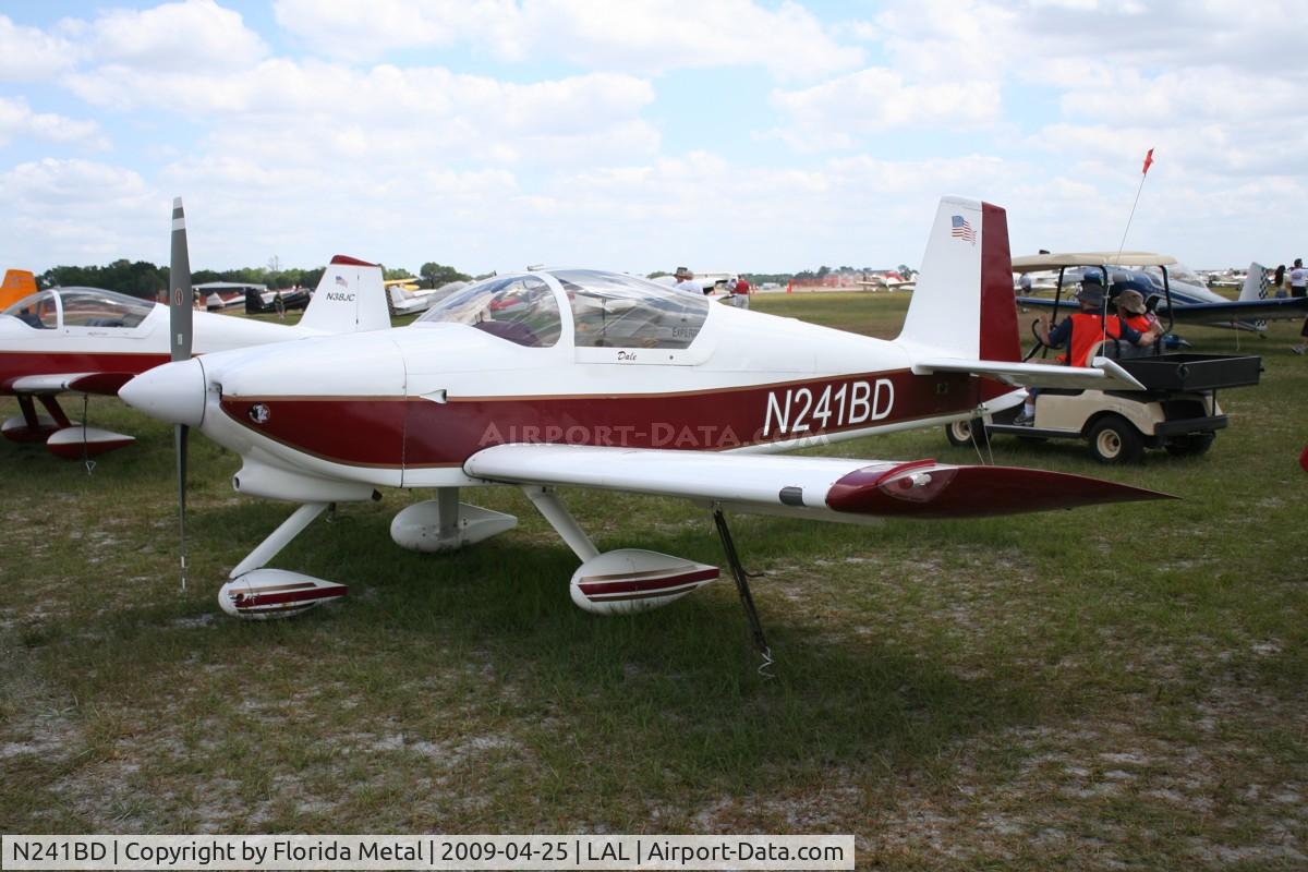 N241BD, 2001 Vans RV-6A C/N 60477, RV-6A