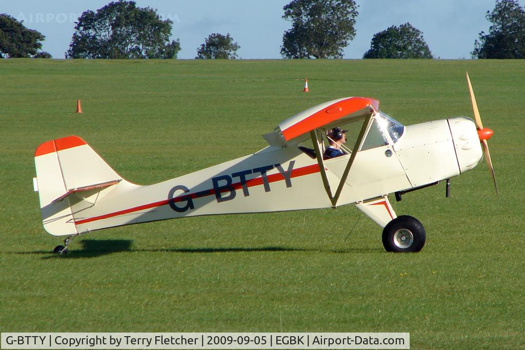 G-BTTY, 1991 Denney Kitfox Mk.2 C/N PFA 172-11823, Visitor to the 2009 Sywell Revival Rally