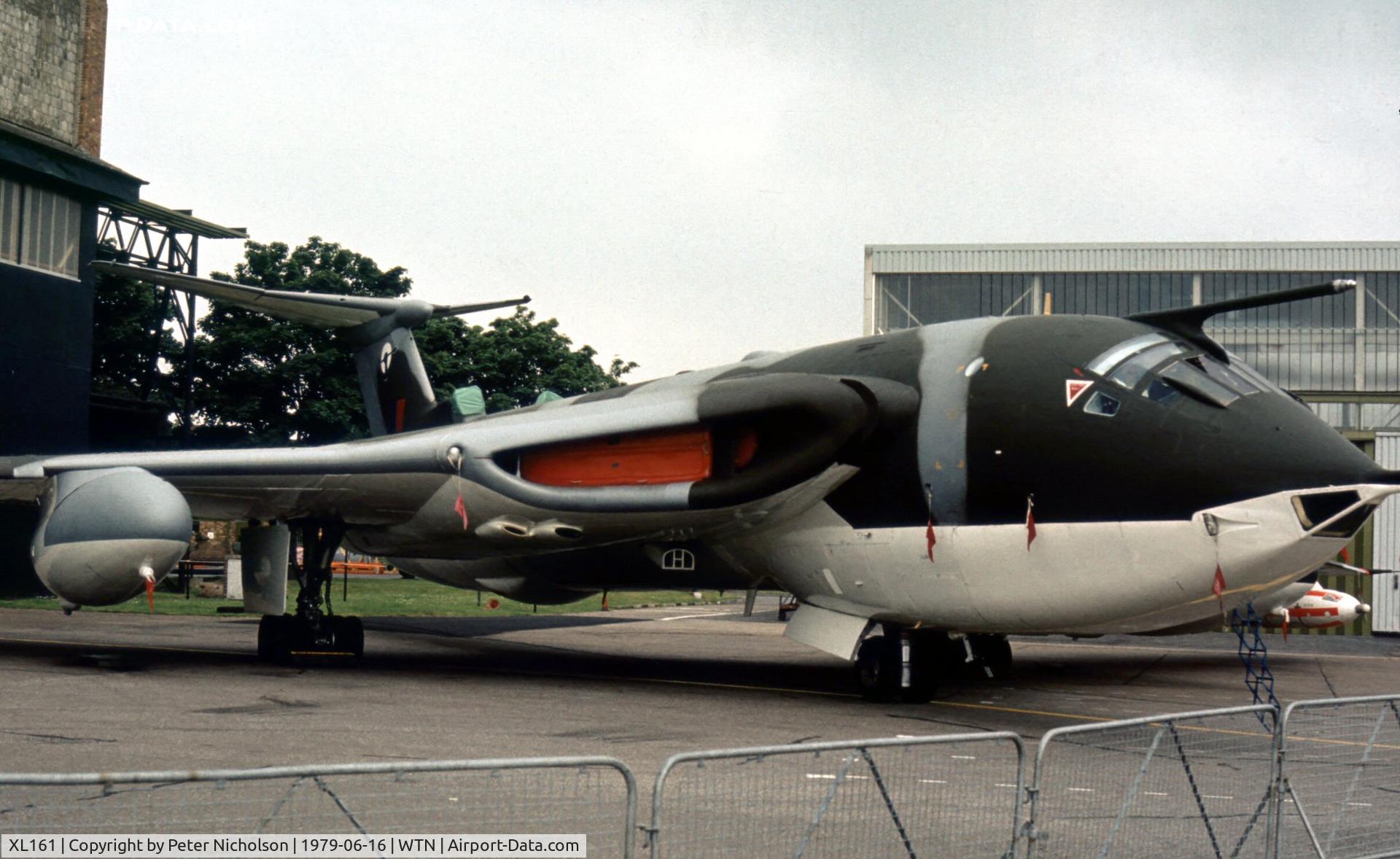 XL161, 1961 Handley Page Victor K.2 C/N HP80/64, Victor K.2 of 55 Squadron on display at the 1979 Waddington Airshow.