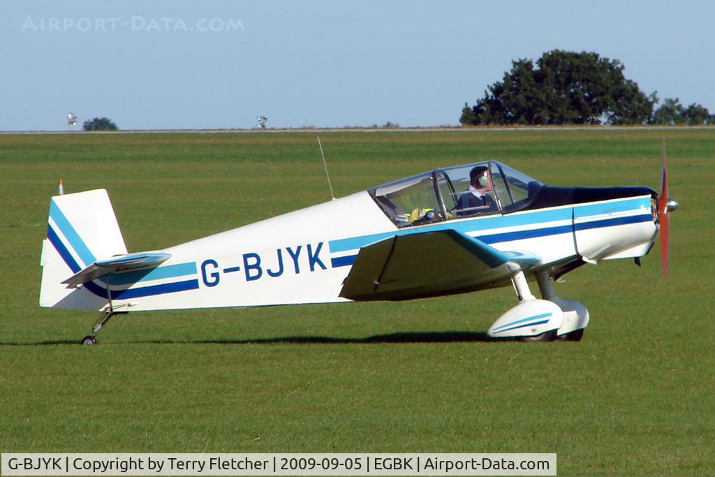 G-BJYK, 1960 Jodel (Wassmer) D-120A Paris-Nice C/N 185, Visitor to the 2009 Sywell Revival Rally