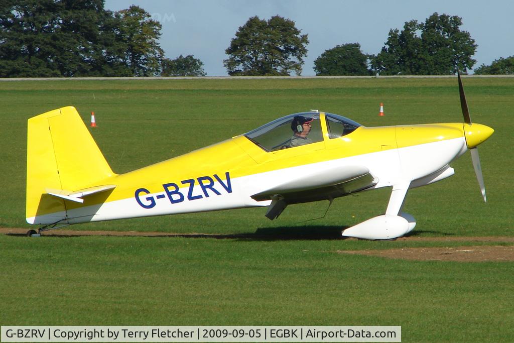 G-BZRV, 2002 Vans RV-6 C/N PFA 181A-13573, Visitor to the 2009 Sywell Revival Rally