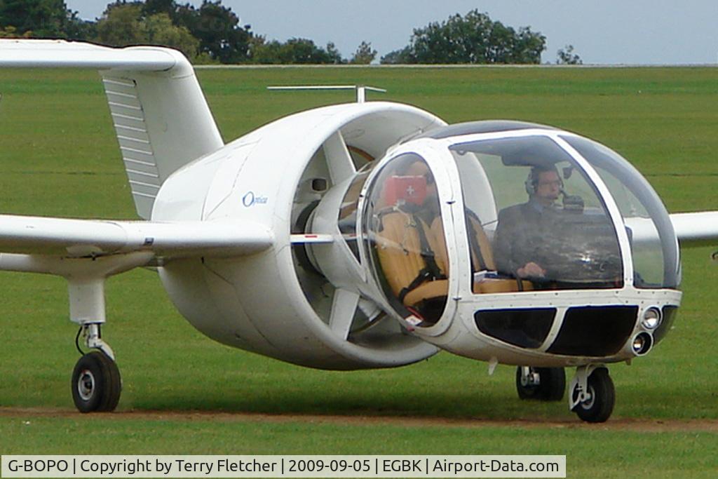 G-BOPO, 1993 Edgley EA7 Optica C/N EA7-021, Visitor to the 2009 Sywell Revival Rally