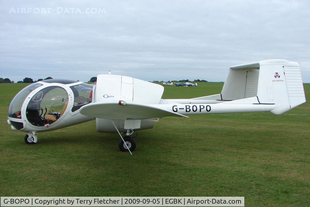 G-BOPO, 1993 Edgley EA7 Optica C/N EA7-021, Visitor to the 2009 Sywell Revival Rally