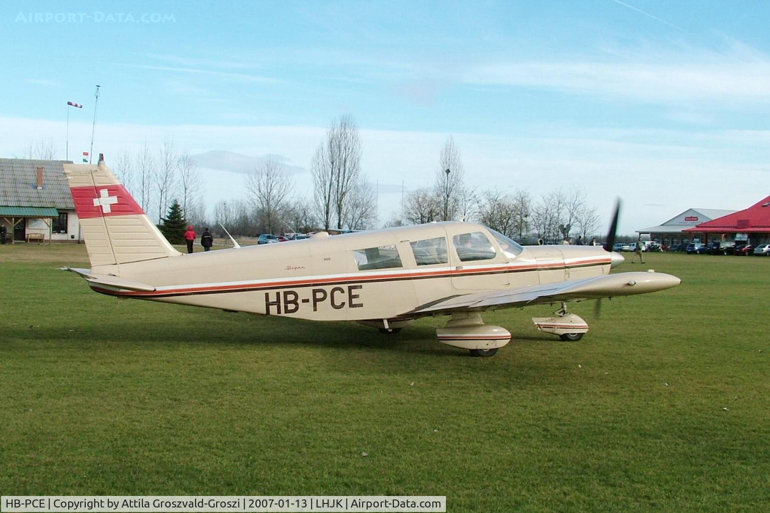 HB-PCE, 1967 Piper PA-32-300 Cherokee Six Cherokee Six C/N 32-40332, Jakabszallas Airport, Hungary LHJK