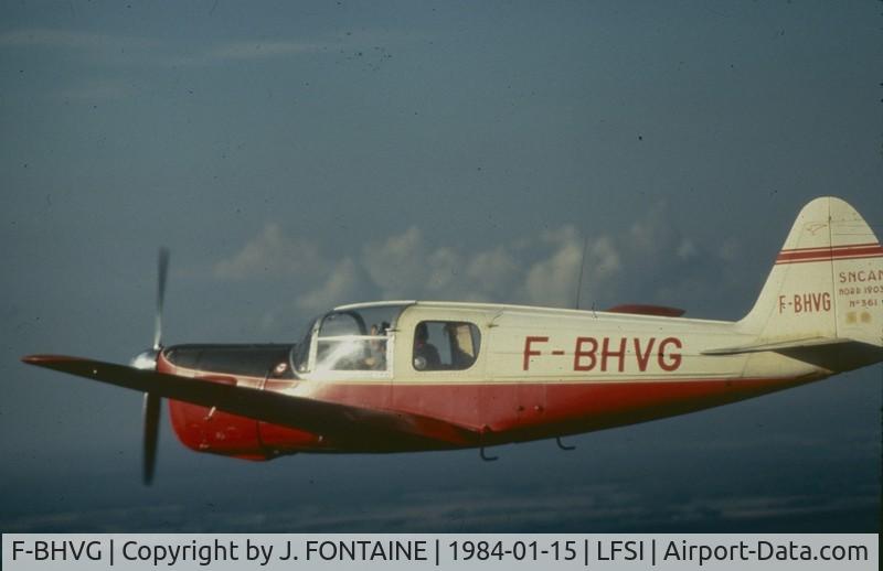 F-BHVG, Nord 1203 Norecrin III C/N 361, Flight near Saint-Dizier (France)