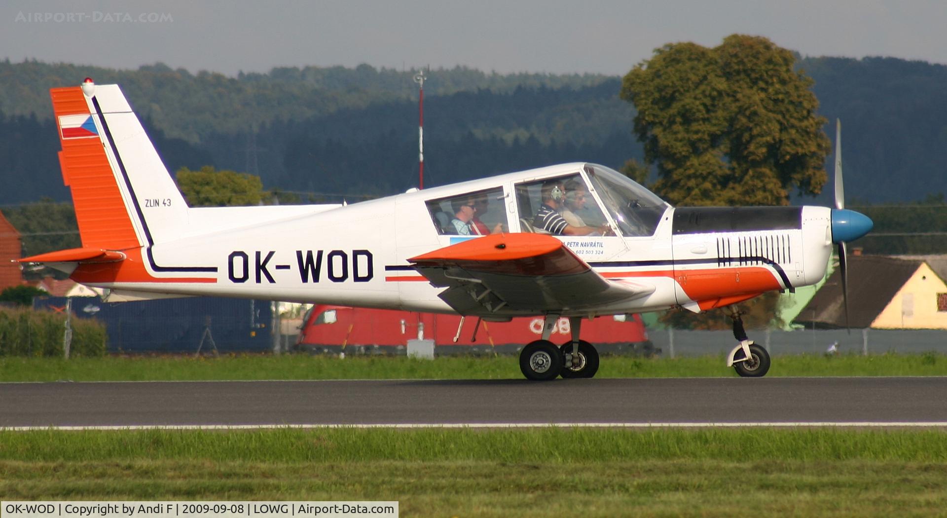 OK-WOD, Zlin Z-43 C/N 0087, Zlin Z-43