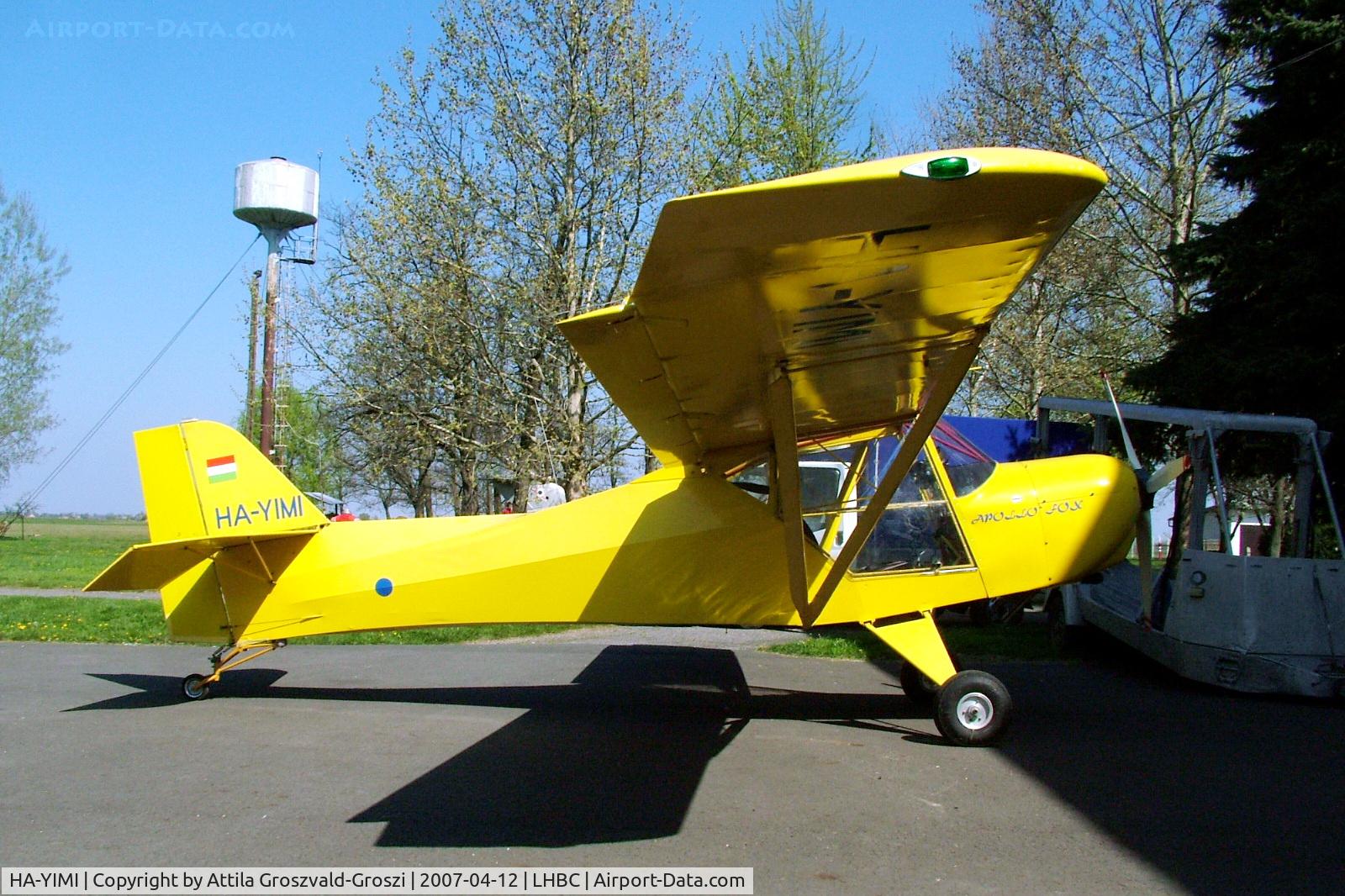 HA-YIMI, 2000 Apollo Fox C/N 240300, Békéscsaba Airport LHBC