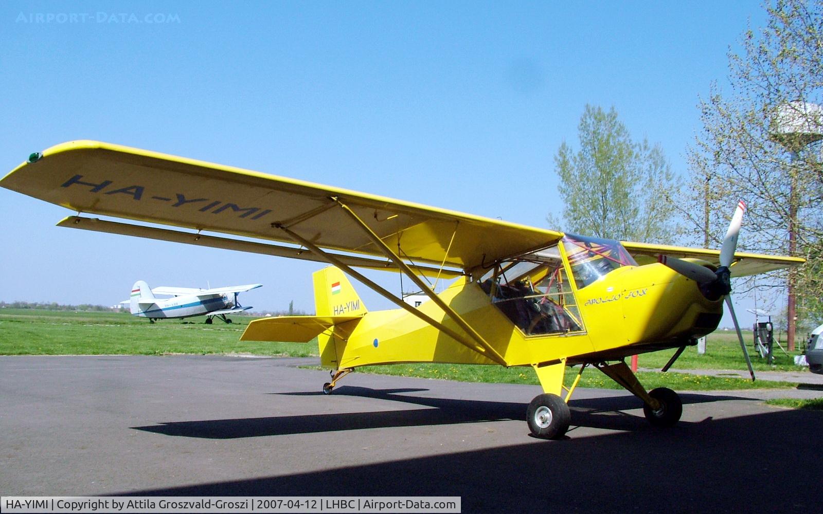 HA-YIMI, 2000 Apollo Fox C/N 240300, Békéscsaba Airport LHBC