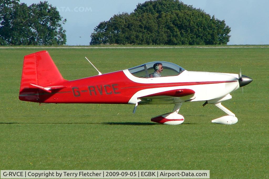 G-RVCE, 2001 Vans RV-6A C/N PFA 181-13372, Visitor to the 2009 Sywell Revival Rally