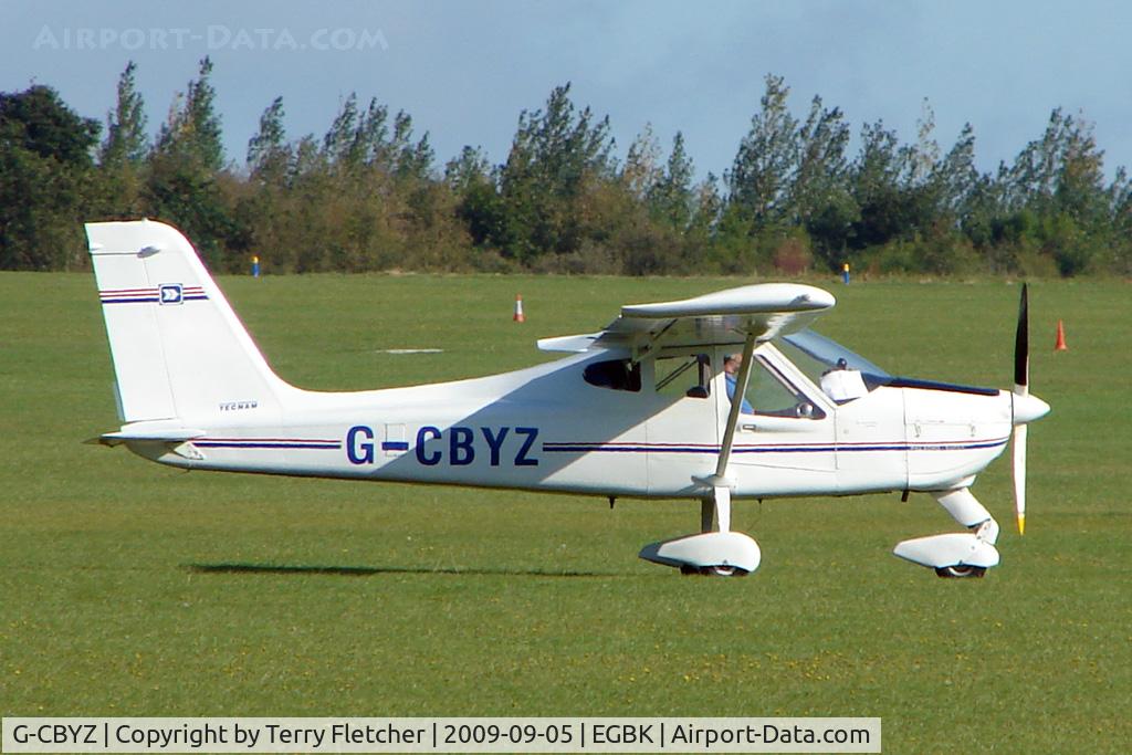 G-CBYZ, 2003 Tecnam P-92EA Echo Super C/N PFA 318A-13984, Visitor to the 2009 Sywell Revival Rally