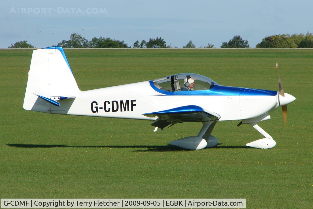 G-CDMF, 2006 Vans RV-9A C/N PFA 320-14157, Visitor to the 2009 Sywell Revival Rally