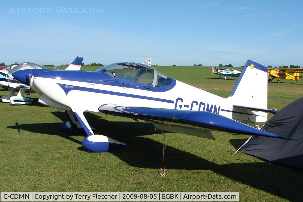 G-CDMN, 2007 Van's RV-9 C/N PFA 320-14108, Visitor to the 2009 Sywell Revival Rally