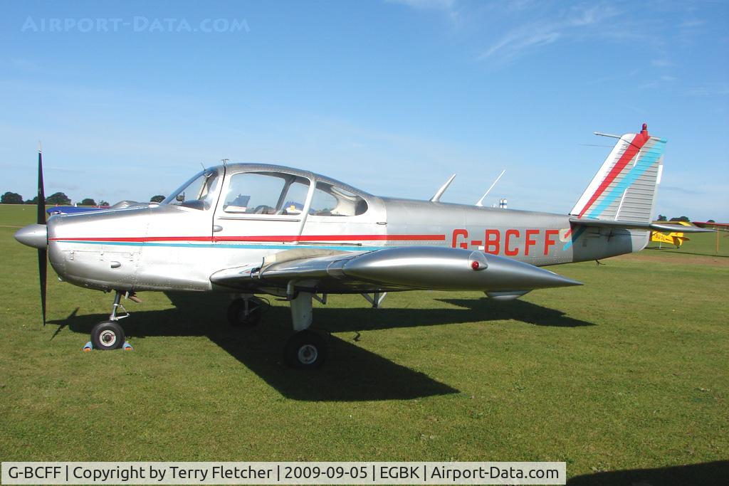 G-BCFF, 1973 Fuji FA-200-160 Aero Subaru C/N 237, Visitor to the 2009 Sywell Revival Rally